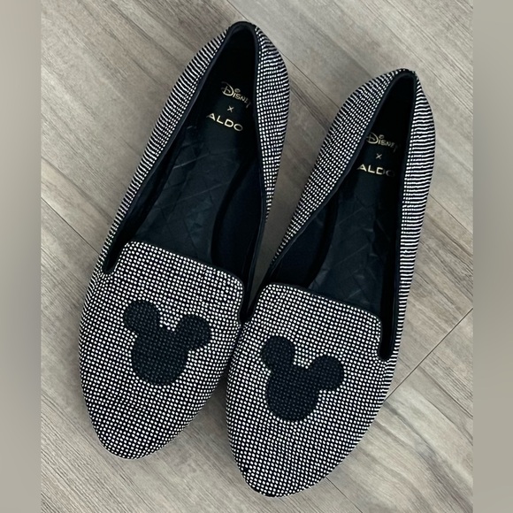 Aldo Shoes - Aldo X Disney Mickey bling loafer flats in a 10